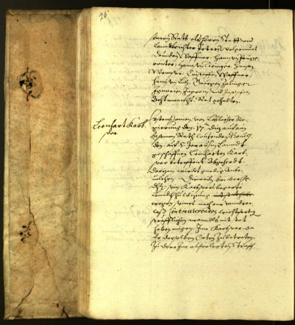 Stadtarchiv Bozen - BOhisto Ratsprotokoll 1616 