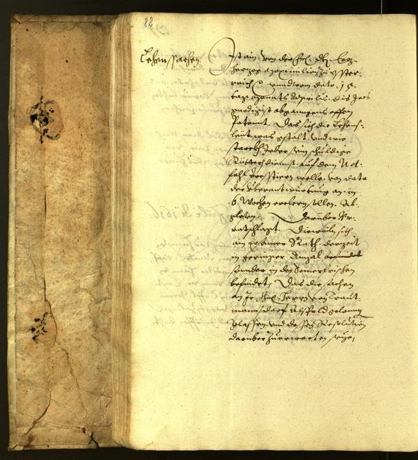 Stadtarchiv Bozen - BOhisto Ratsprotokoll 1616 