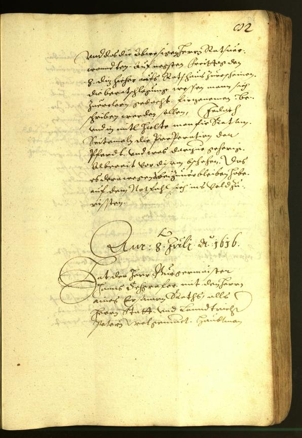 Civic Archives of Bozen-Bolzano - BOhisto Minutes of the council 1616 