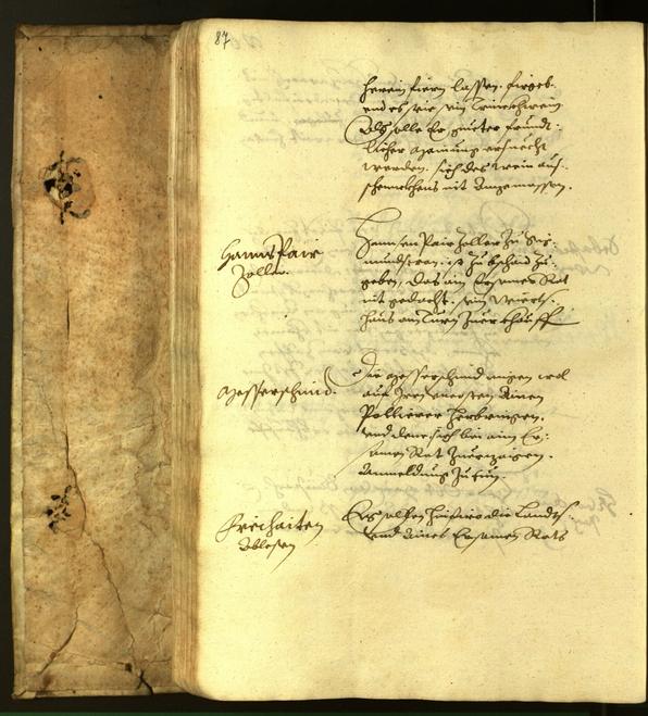 Civic Archives of Bozen-Bolzano - BOhisto Minutes of the council 1616 