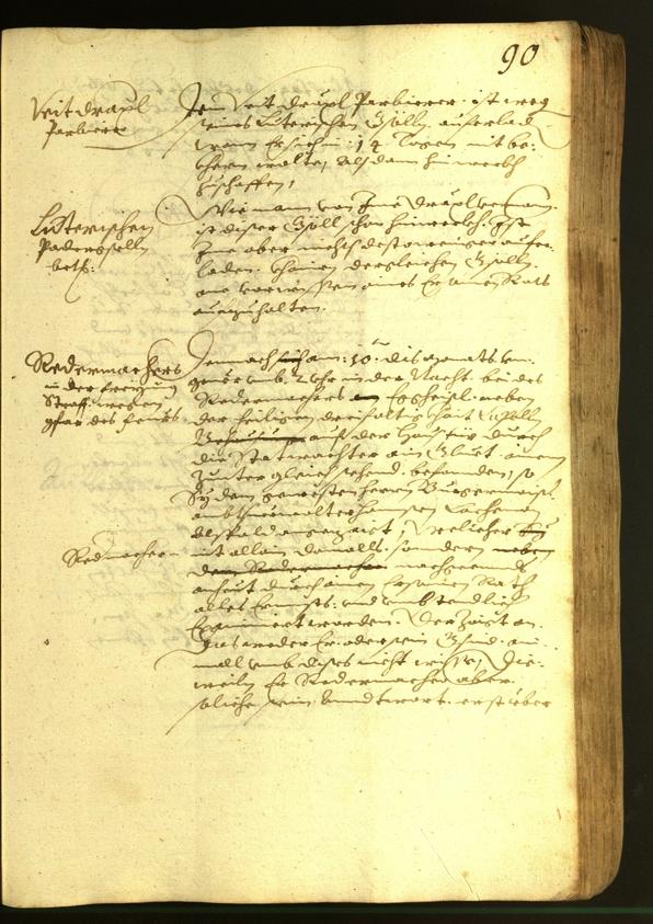 Civic Archives of Bozen-Bolzano - BOhisto Minutes of the council 1616 