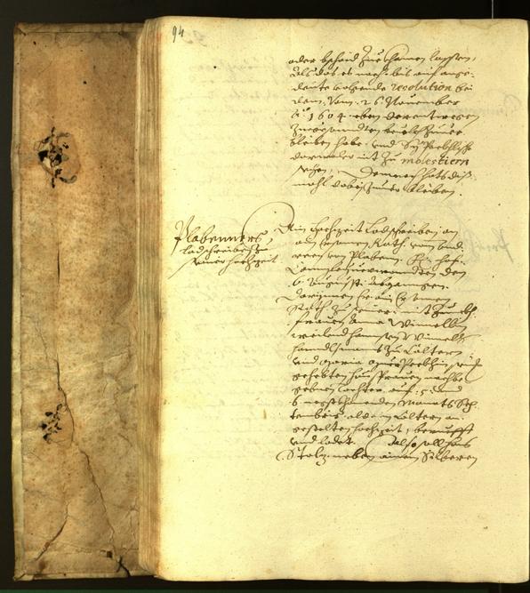 Civic Archives of Bozen-Bolzano - BOhisto Minutes of the council 1616 