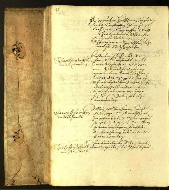 Civic Archives of Bozen-Bolzano - BOhisto Minutes of the council 1616 