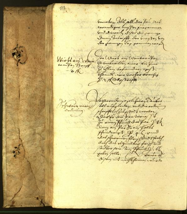 Stadtarchiv Bozen - BOhisto Ratsprotokoll 1616 