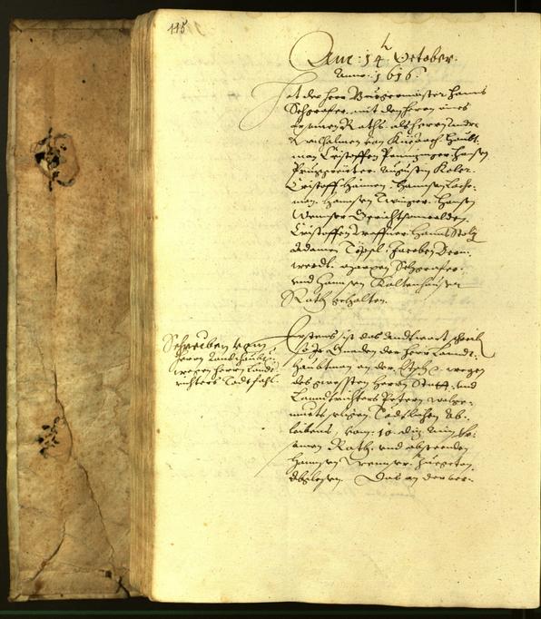 Civic Archives of Bozen-Bolzano - BOhisto Minutes of the council 1616 