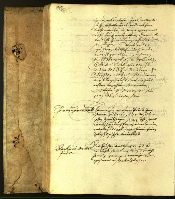 Archivio Storico della Città di Bolzano - BOhisto protocollo consiliare 1616 