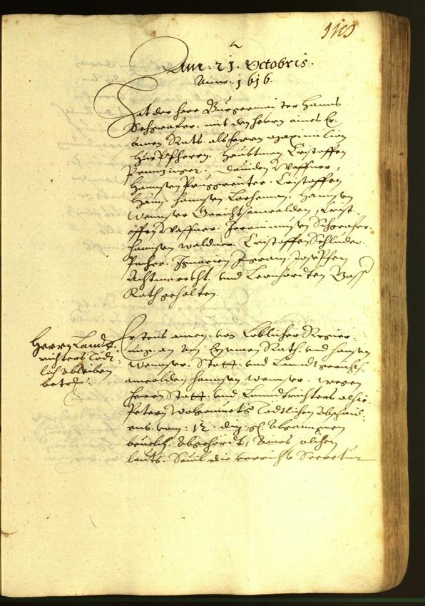 Civic Archives of Bozen-Bolzano - BOhisto Minutes of the council 1616 