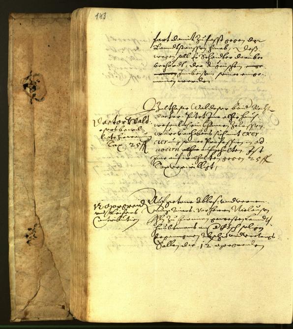 Stadtarchiv Bozen - BOhisto Ratsprotokoll 1616 