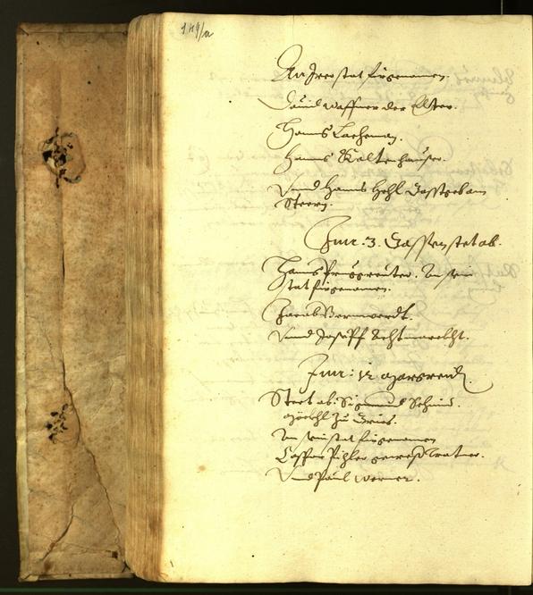 Stadtarchiv Bozen - BOhisto Ratsprotokoll 1616 