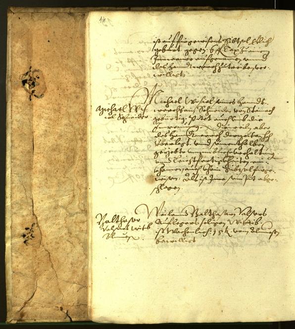 Stadtarchiv Bozen - BOhisto Ratsprotokoll 1616 