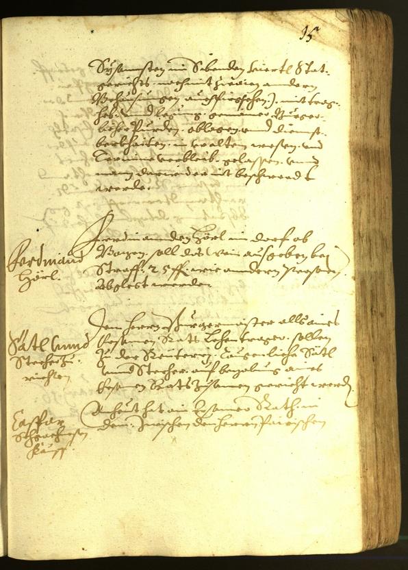 Civic Archives of Bozen-Bolzano - BOhisto Minutes of the council 1616 