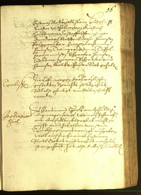 Civic Archives of Bozen-Bolzano - BOhisto Minutes of the council 1616 