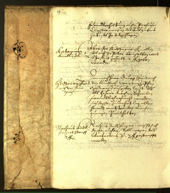 Stadtarchiv Bozen - BOhisto Ratsprotokoll 1616 