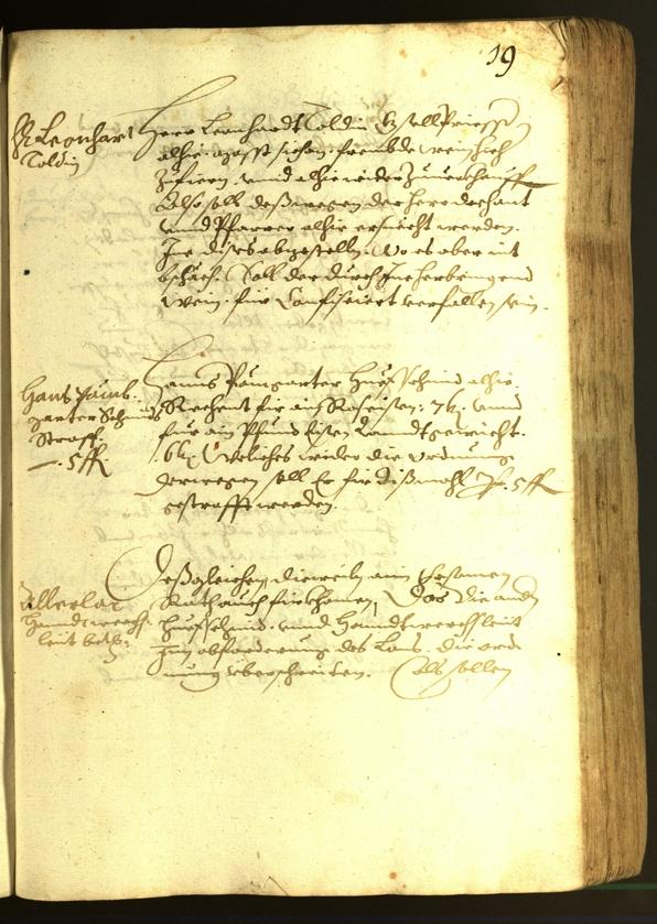 Civic Archives of Bozen-Bolzano - BOhisto Minutes of the council 1616 