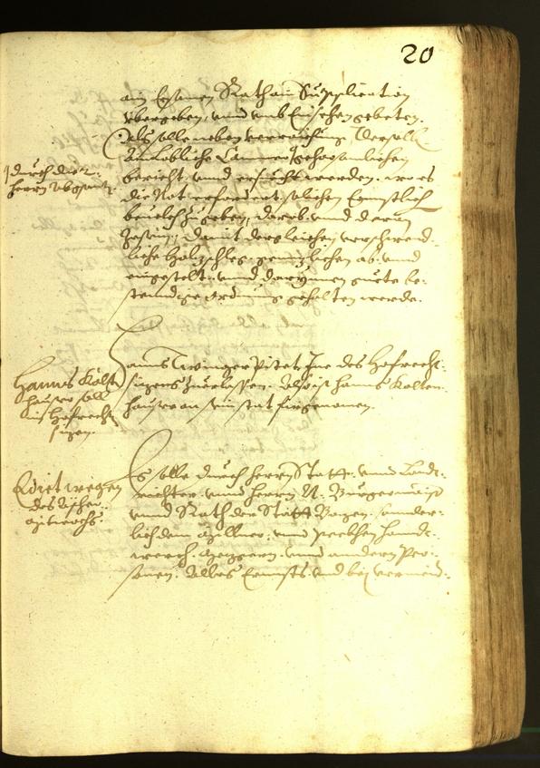 Stadtarchiv Bozen - BOhisto Ratsprotokoll 1616 