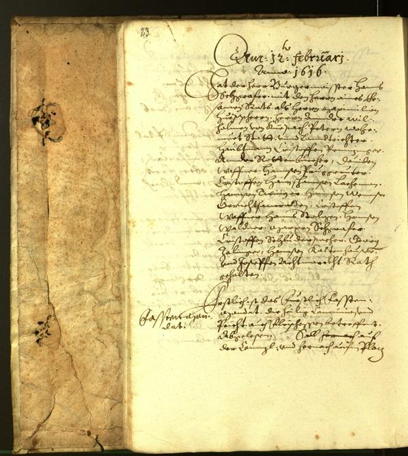 Civic Archives of Bozen-Bolzano - BOhisto Minutes of the council 1616 