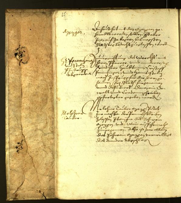 Stadtarchiv Bozen - BOhisto Ratsprotokoll 1616 