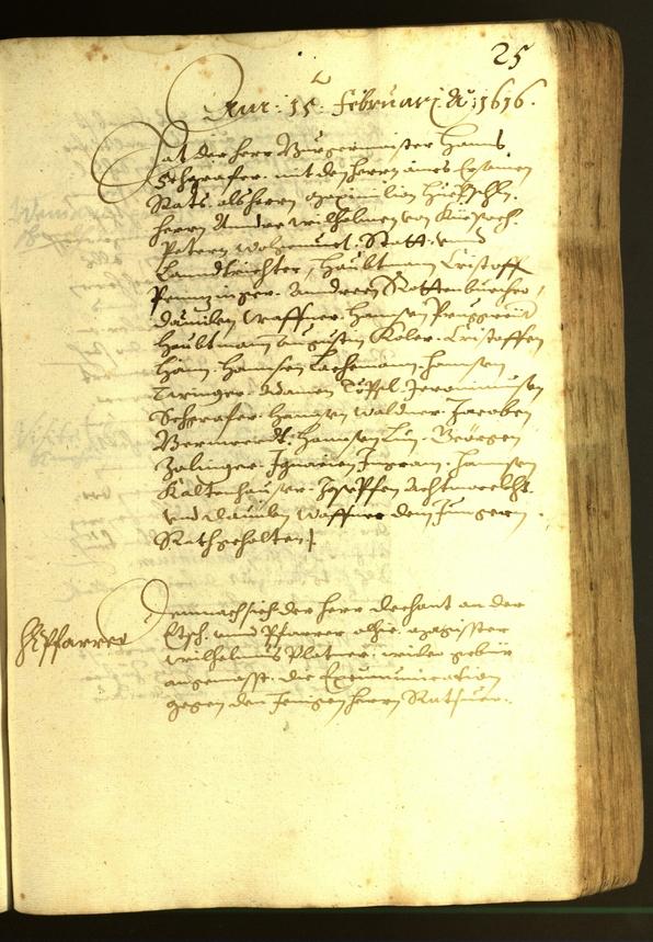 Civic Archives of Bozen-Bolzano - BOhisto Minutes of the council 1616 