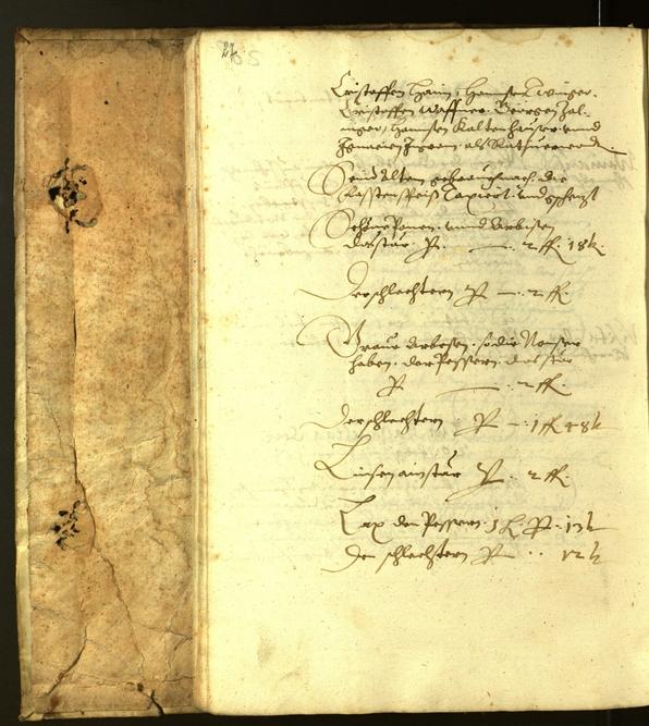 Stadtarchiv Bozen - BOhisto Ratsprotokoll 1616 