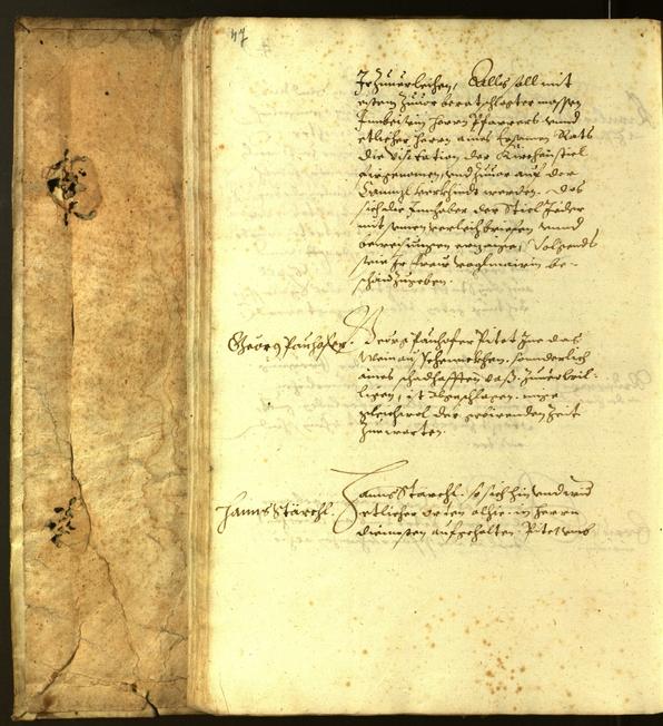 Stadtarchiv Bozen - BOhisto Ratsprotokoll 1616 