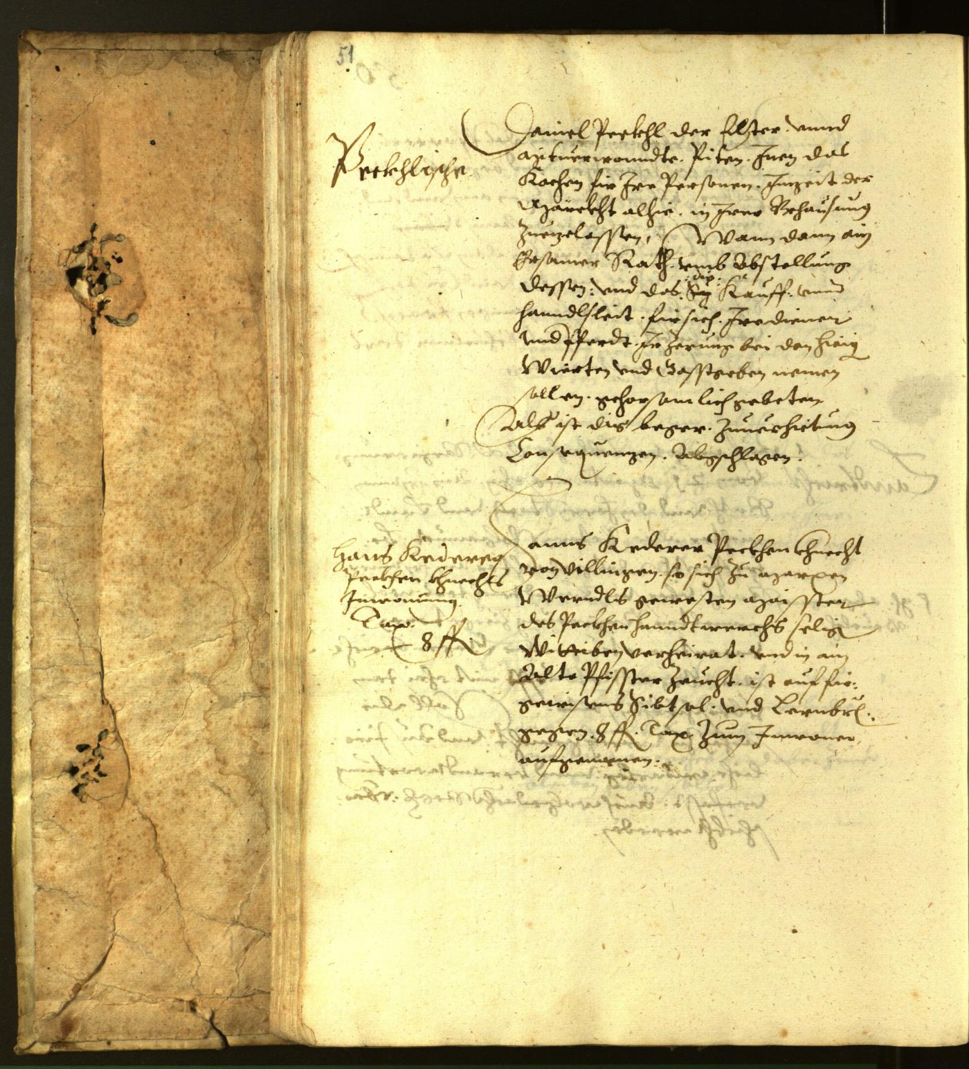 Civic Archives of Bozen-Bolzano - BOhisto Minutes of the council 1616 