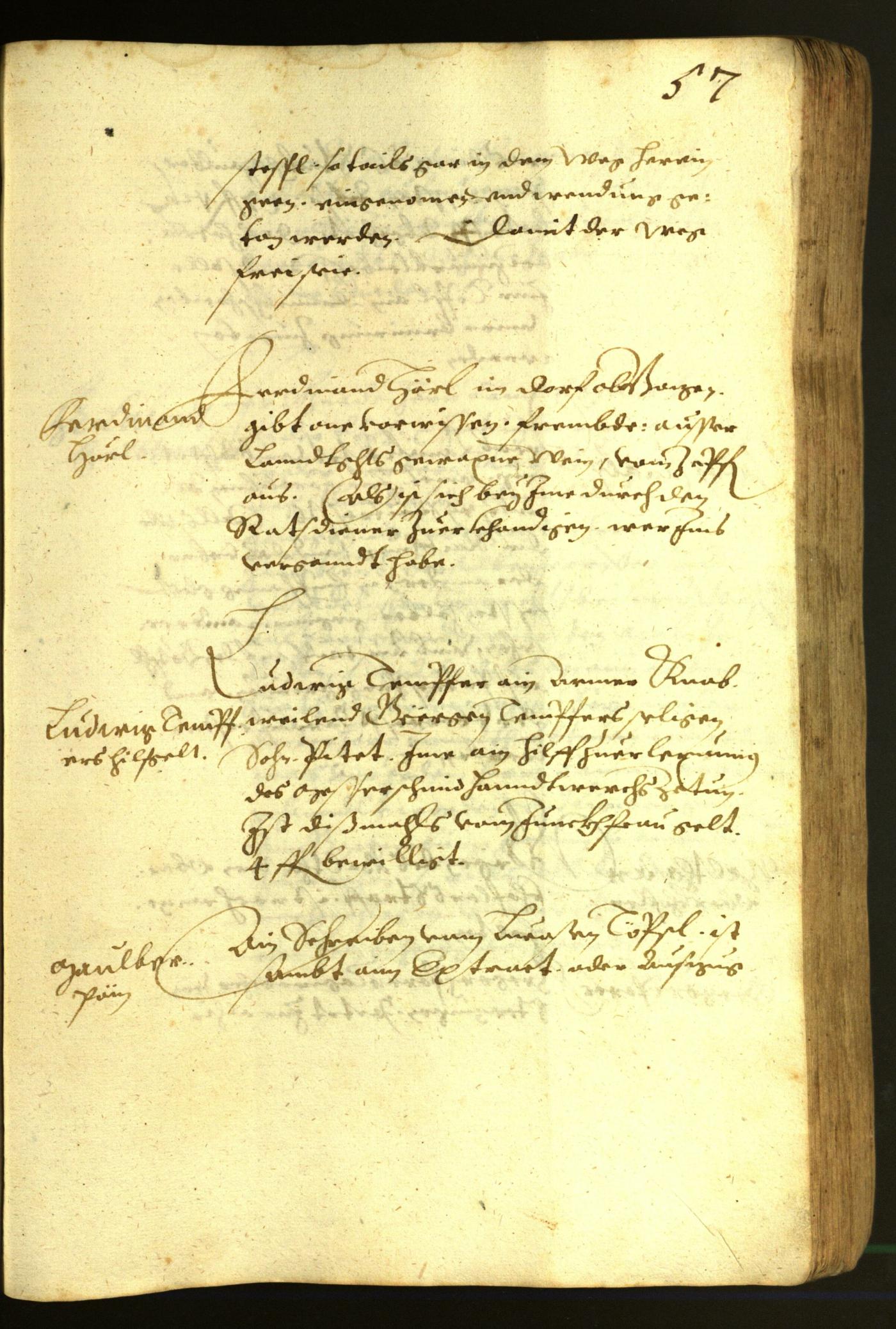 Civic Archives of Bozen-Bolzano - BOhisto Minutes of the council 1616 