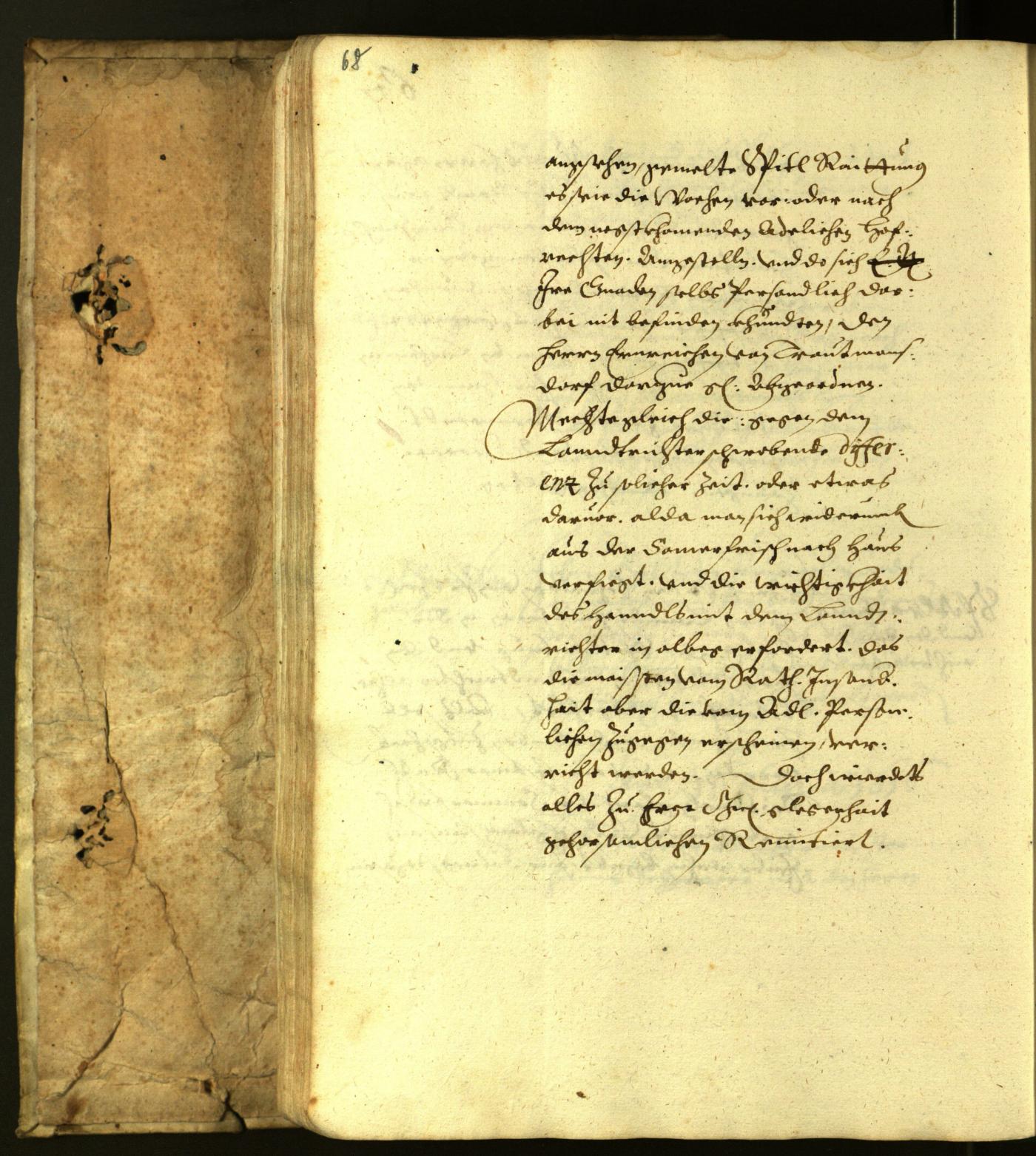 Stadtarchiv Bozen - BOhisto Ratsprotokoll 1616 