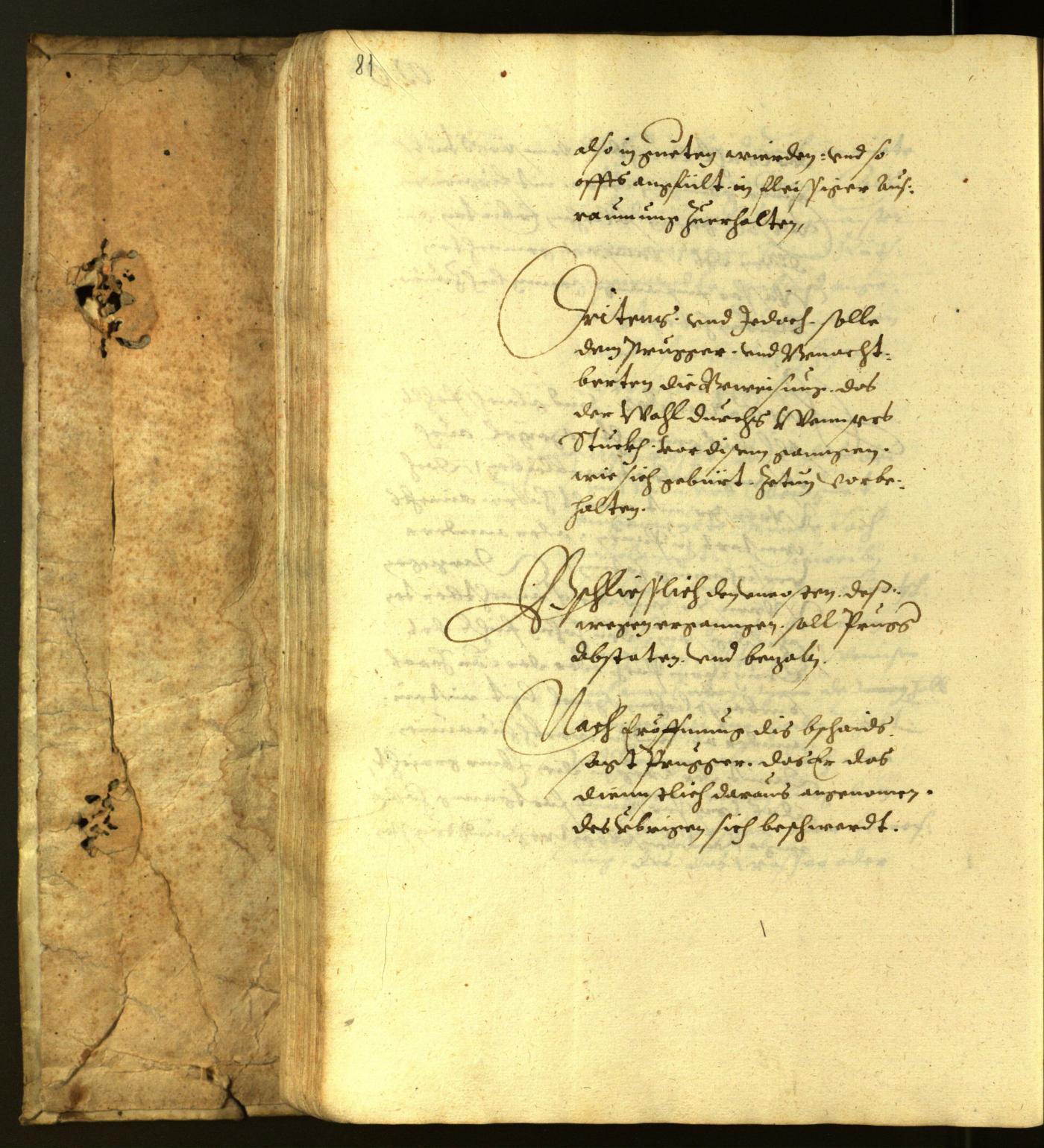 Civic Archives of Bozen-Bolzano - BOhisto Minutes of the council 1616 