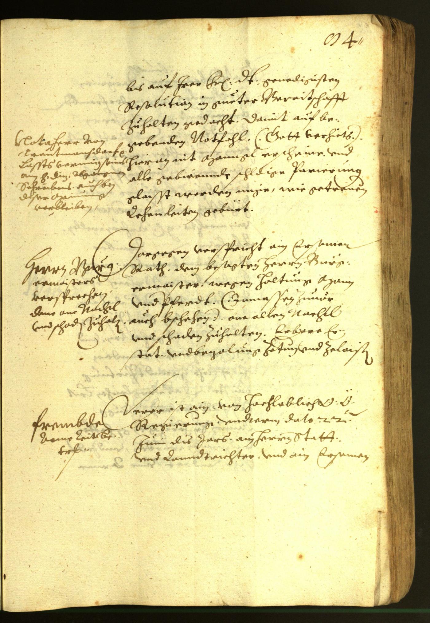 Stadtarchiv Bozen - BOhisto Ratsprotokoll 1616 