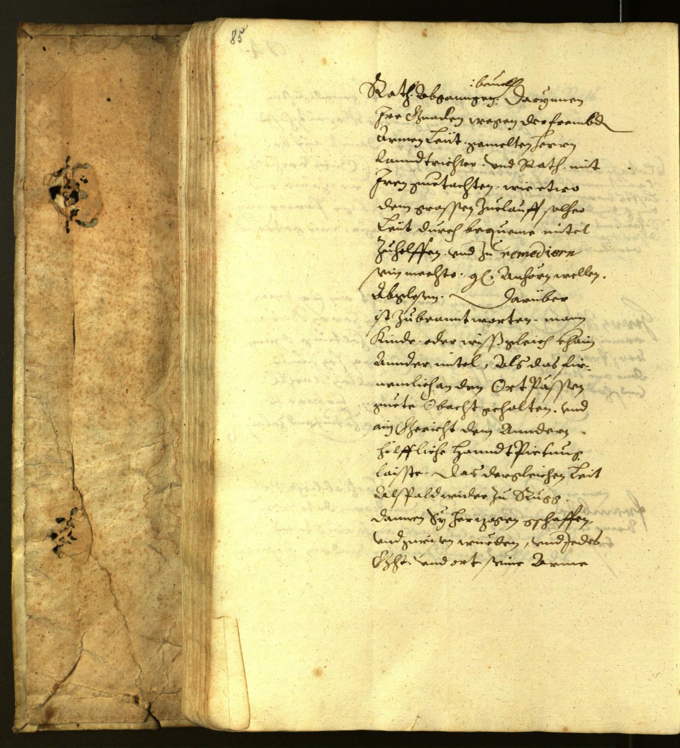 Civic Archives of Bozen-Bolzano - BOhisto Minutes of the council 1616 