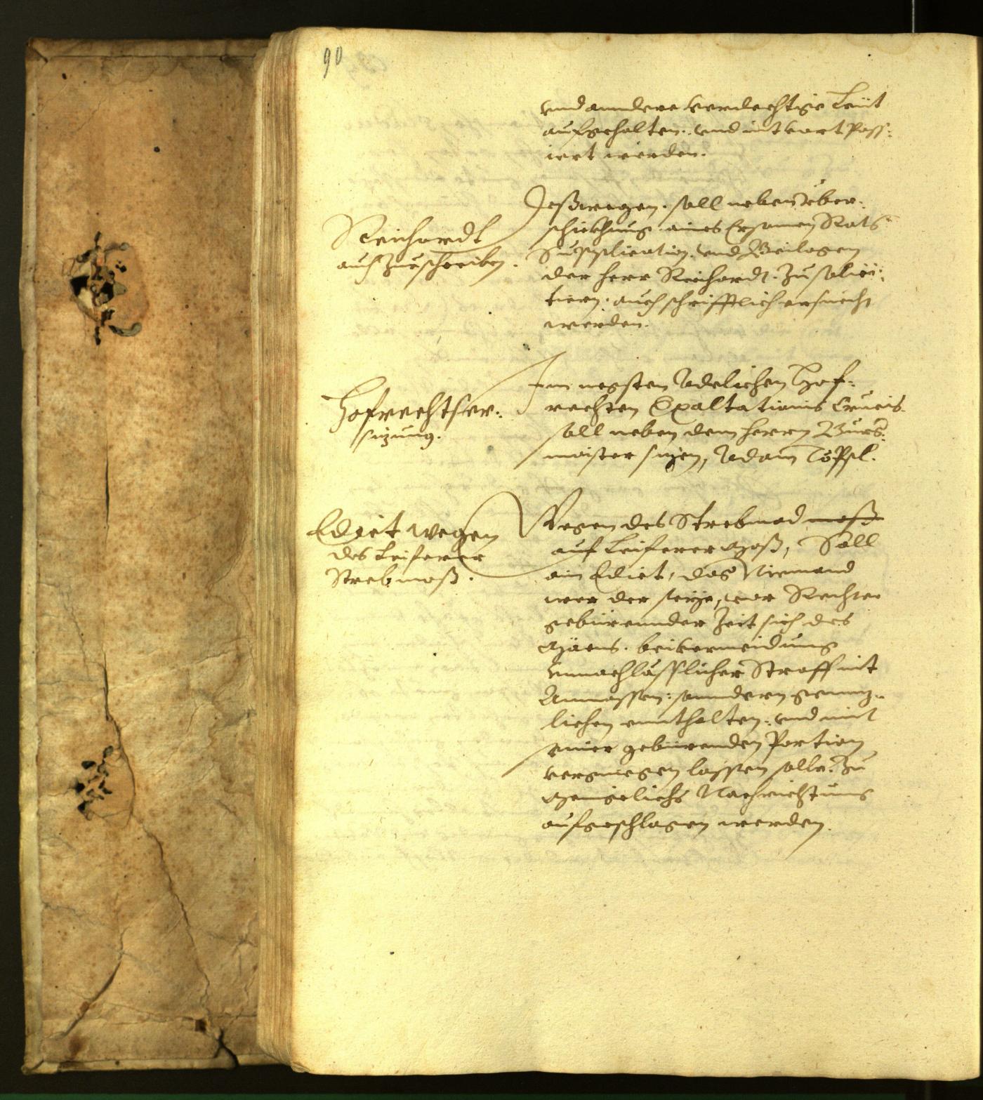 Civic Archives of Bozen-Bolzano - BOhisto Minutes of the council 1616 