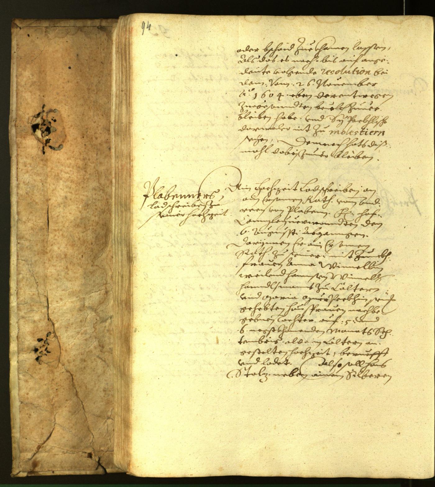 Stadtarchiv Bozen - BOhisto Ratsprotokoll 1616 