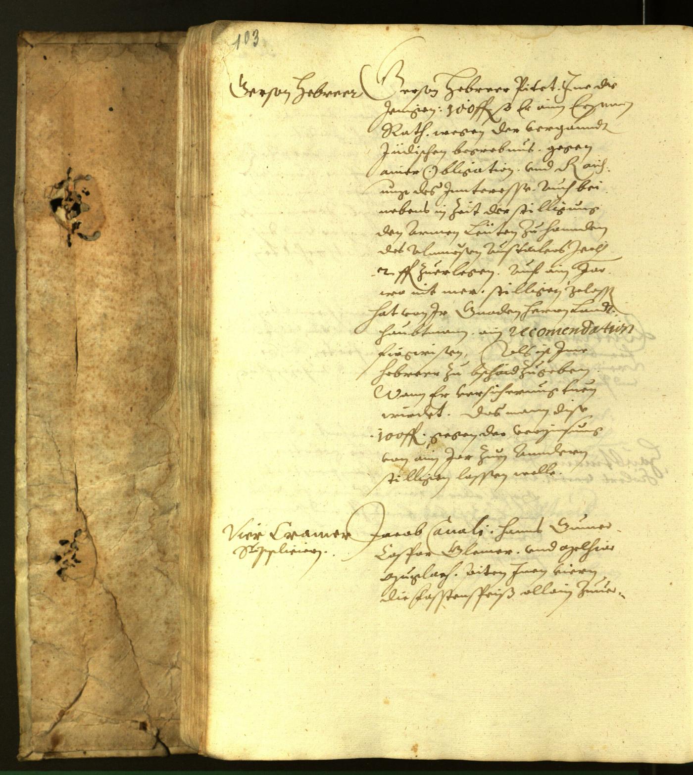 Archivio Storico della Città di Bolzano - BOhisto protocollo consiliare 1616 