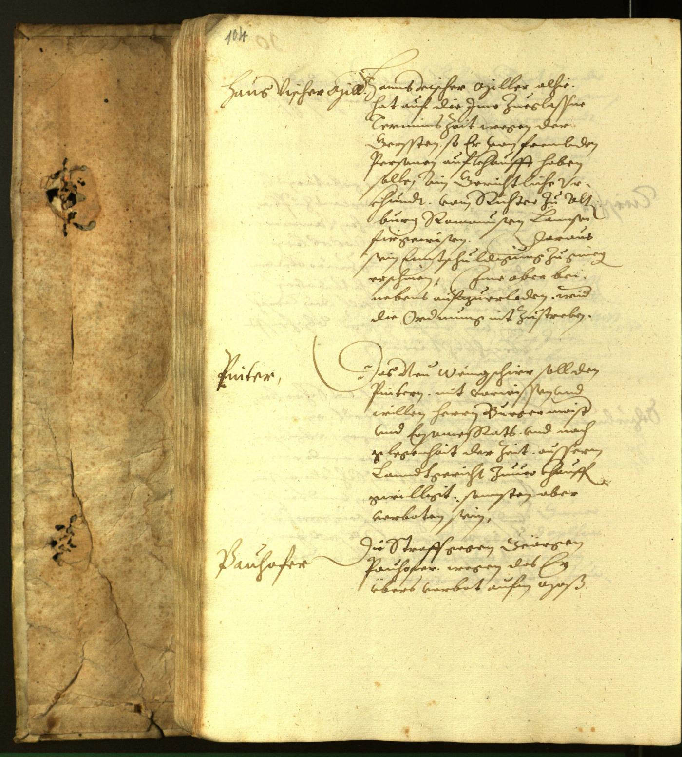 Civic Archives of Bozen-Bolzano - BOhisto Minutes of the council 1616 