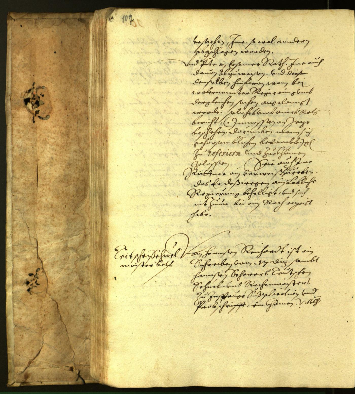 Stadtarchiv Bozen - BOhisto Ratsprotokoll 1616 