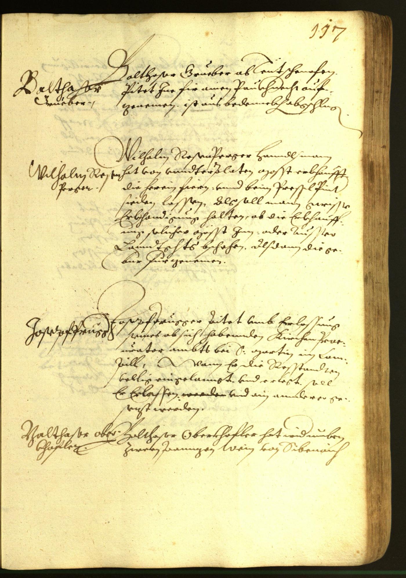 Civic Archives of Bozen-Bolzano - BOhisto Minutes of the council 1616 