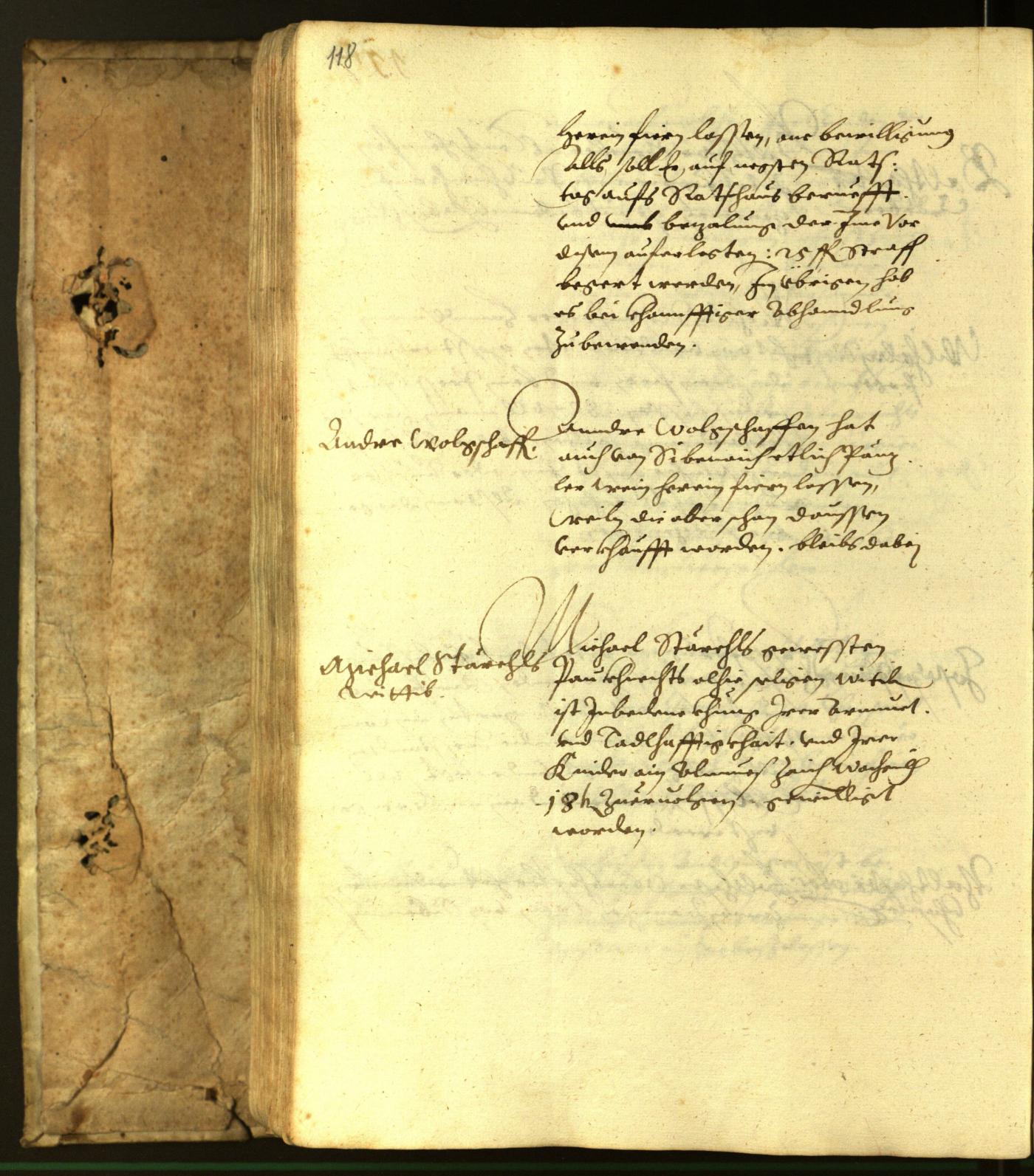 Stadtarchiv Bozen - BOhisto Ratsprotokoll 1616 