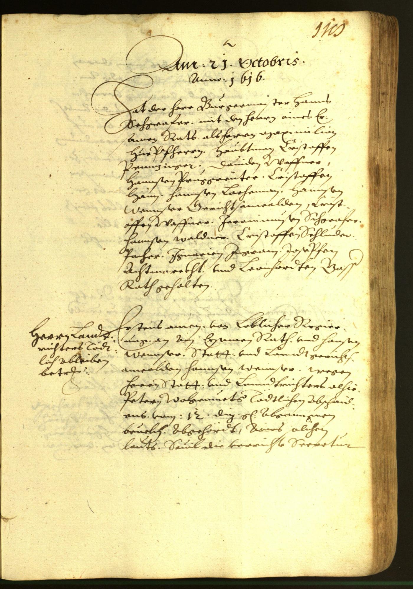 Archivio Storico della Città di Bolzano - BOhisto protocollo consiliare 1616 