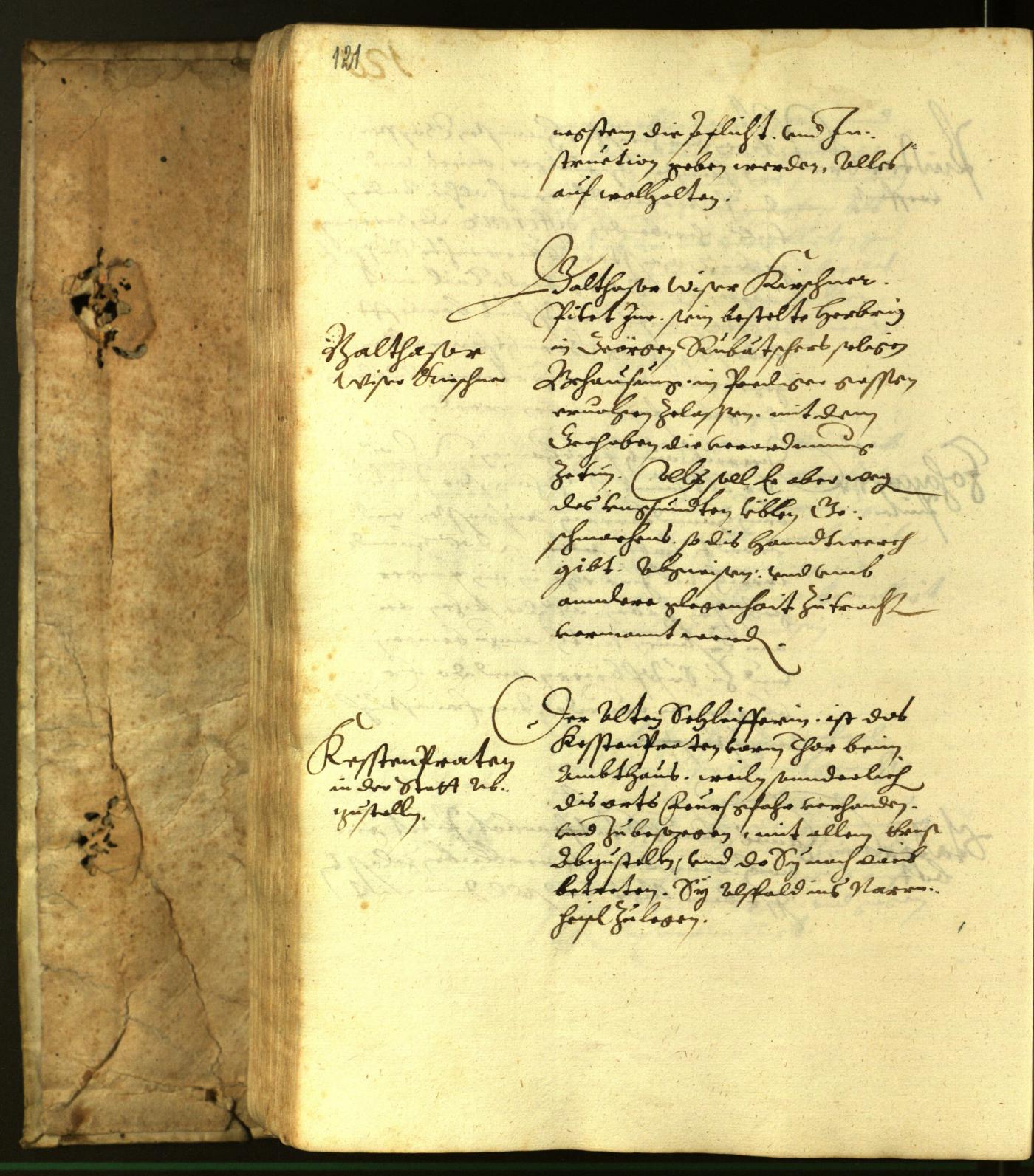 Archivio Storico della Città di Bolzano - BOhisto protocollo consiliare 1616 