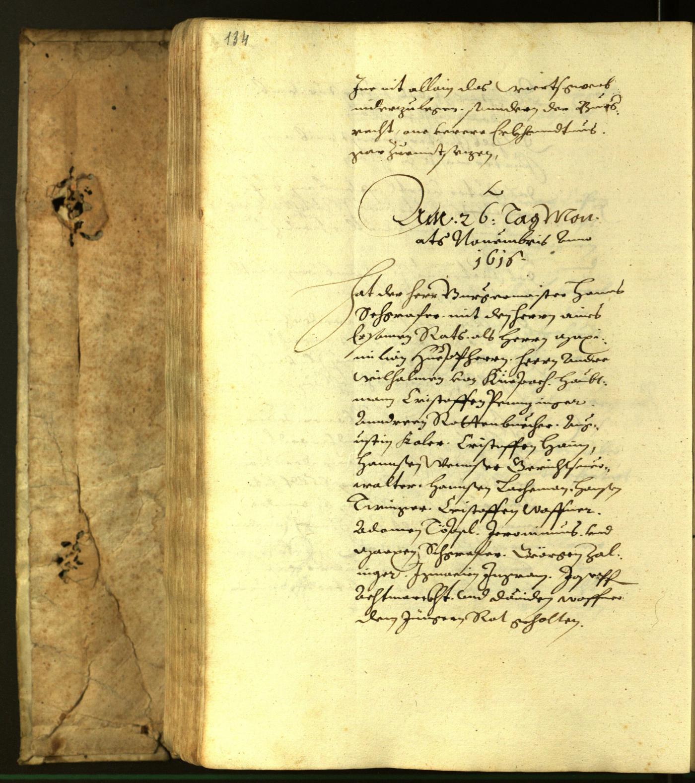 Civic Archives of Bozen-Bolzano - BOhisto Minutes of the council 1616 