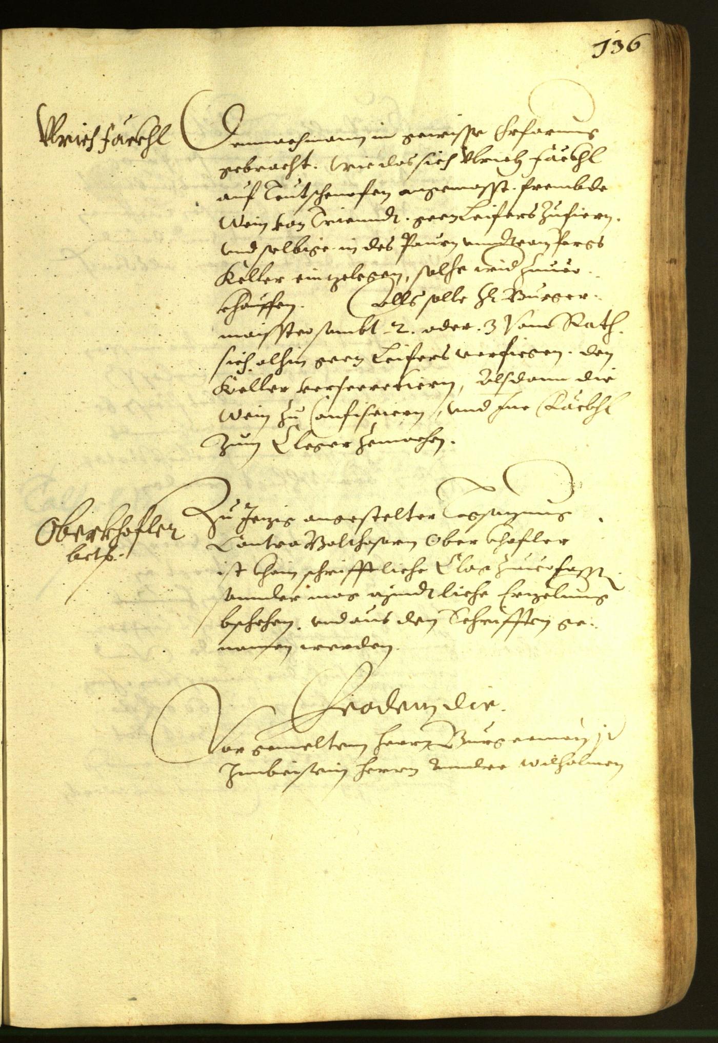 Stadtarchiv Bozen - BOhisto Ratsprotokoll 1616 