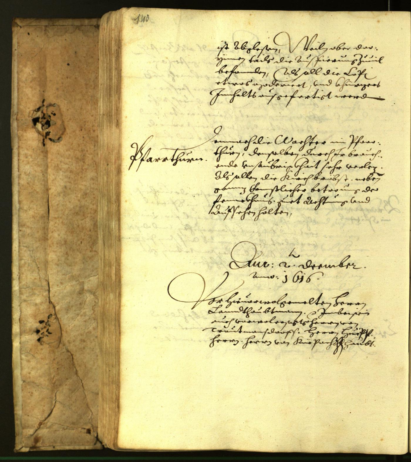 Civic Archives of Bozen-Bolzano - BOhisto Minutes of the council 1616 