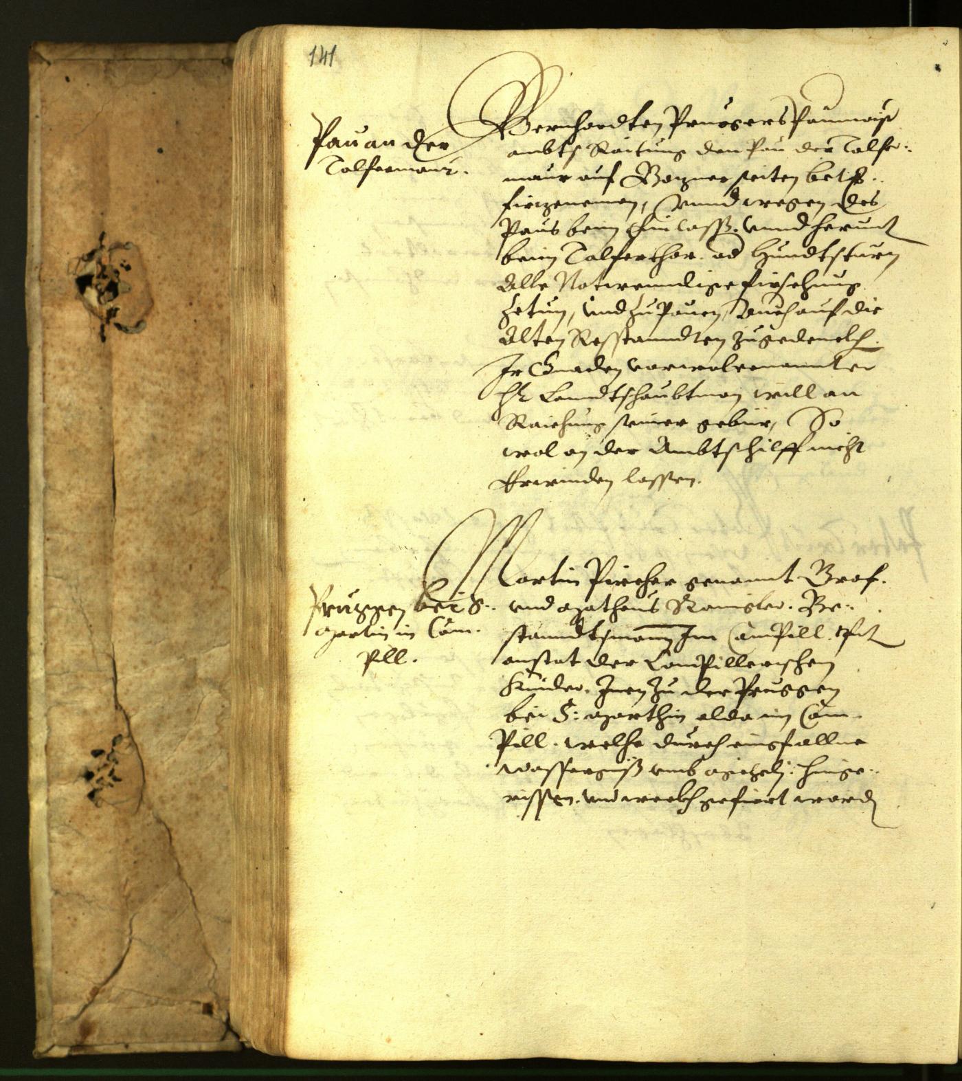 Civic Archives of Bozen-Bolzano - BOhisto Minutes of the council 1616 