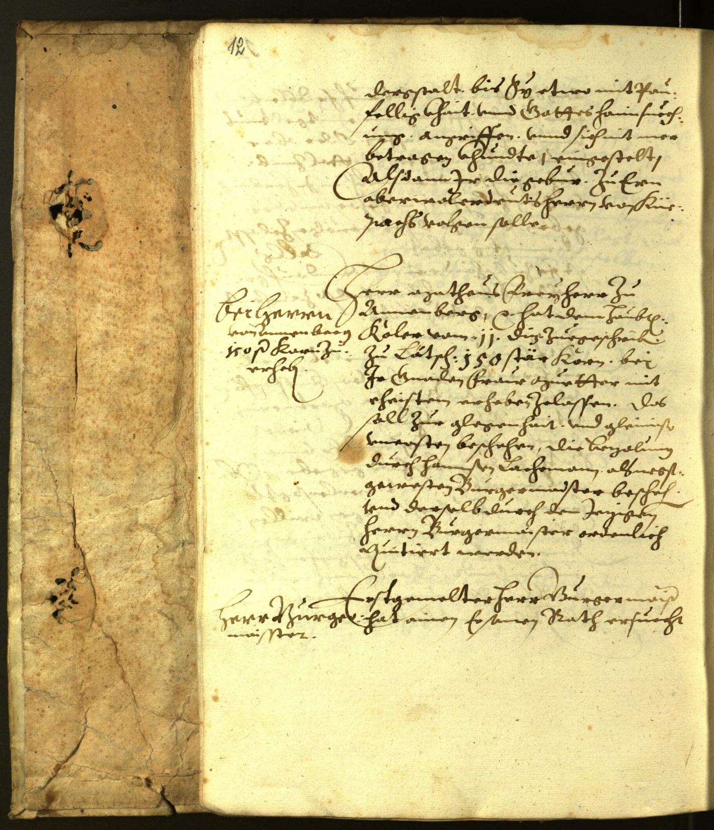 Stadtarchiv Bozen - BOhisto Ratsprotokoll 1616 