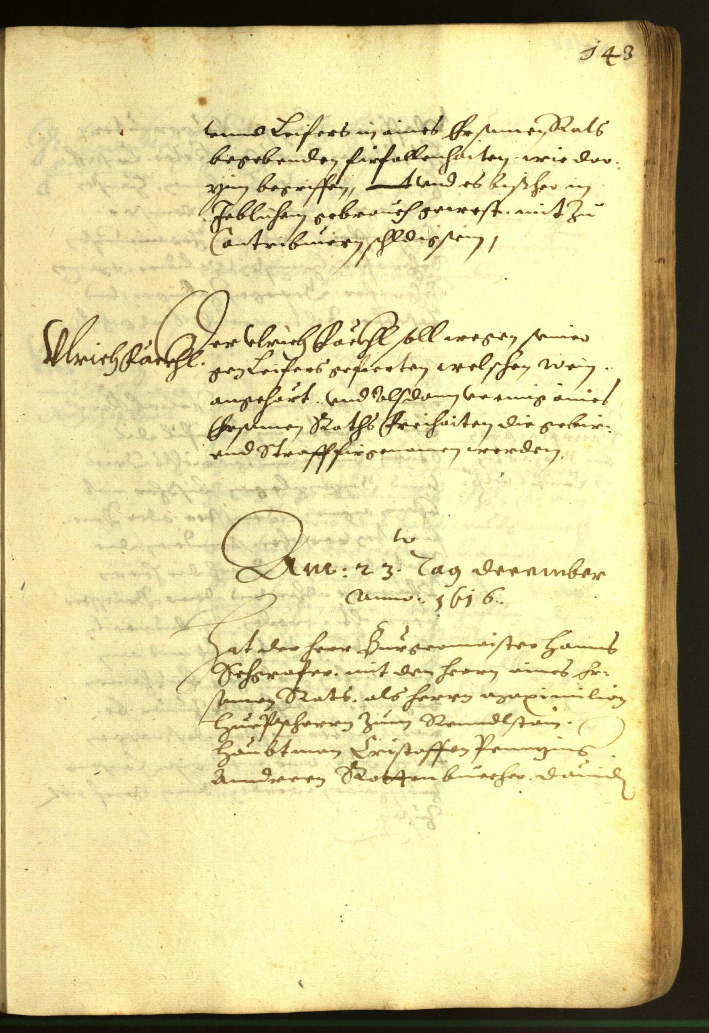 Civic Archives of Bozen-Bolzano - BOhisto Minutes of the council 1616 