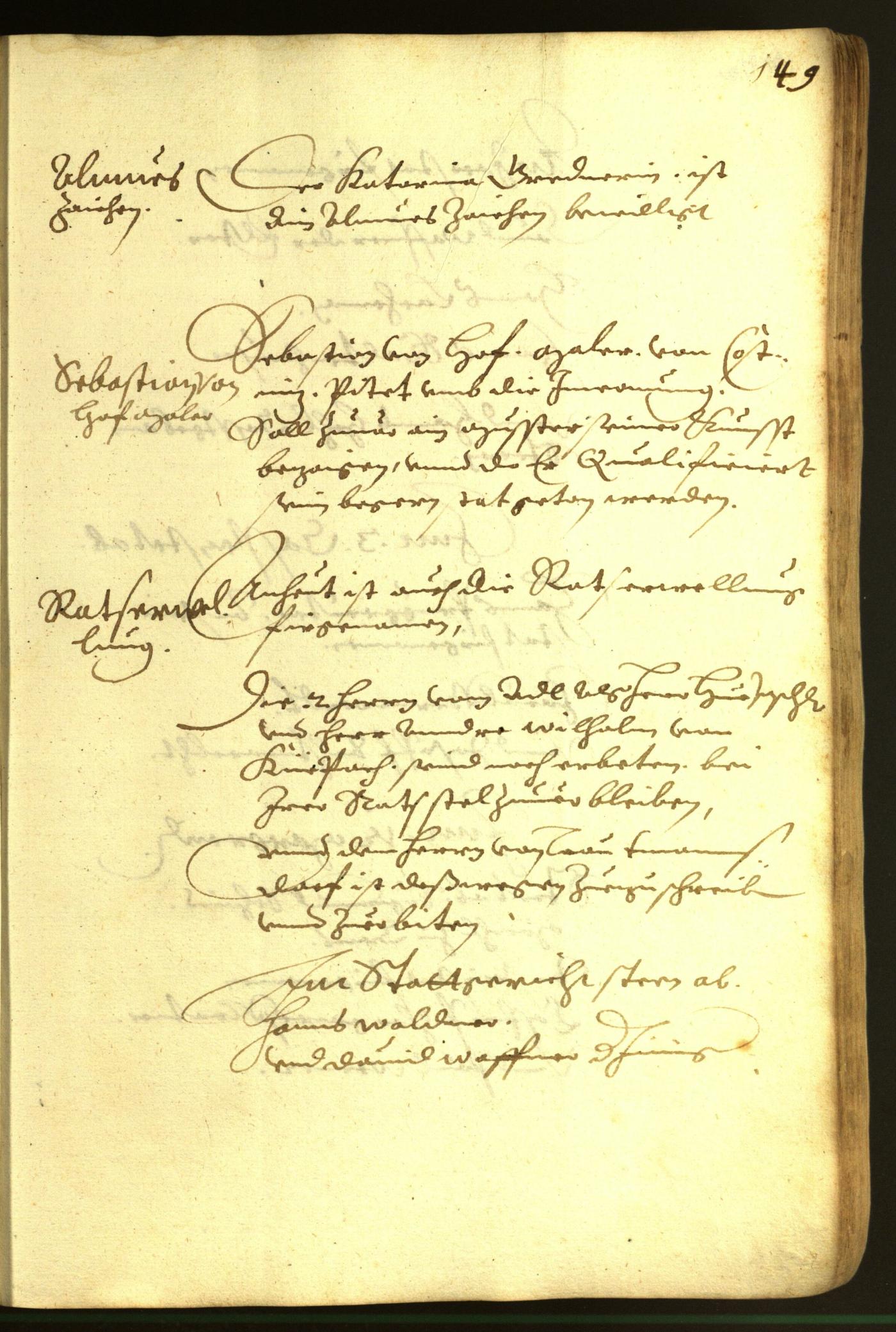 Civic Archives of Bozen-Bolzano - BOhisto Minutes of the council 1616 