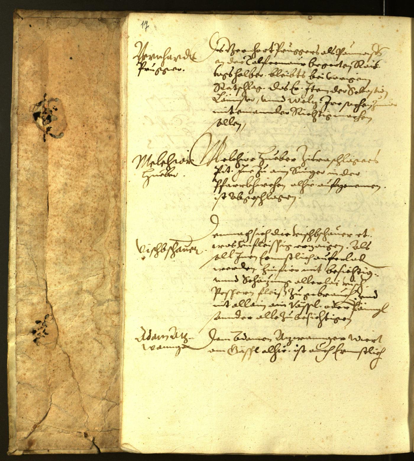 Civic Archives of Bozen-Bolzano - BOhisto Minutes of the council 1616 