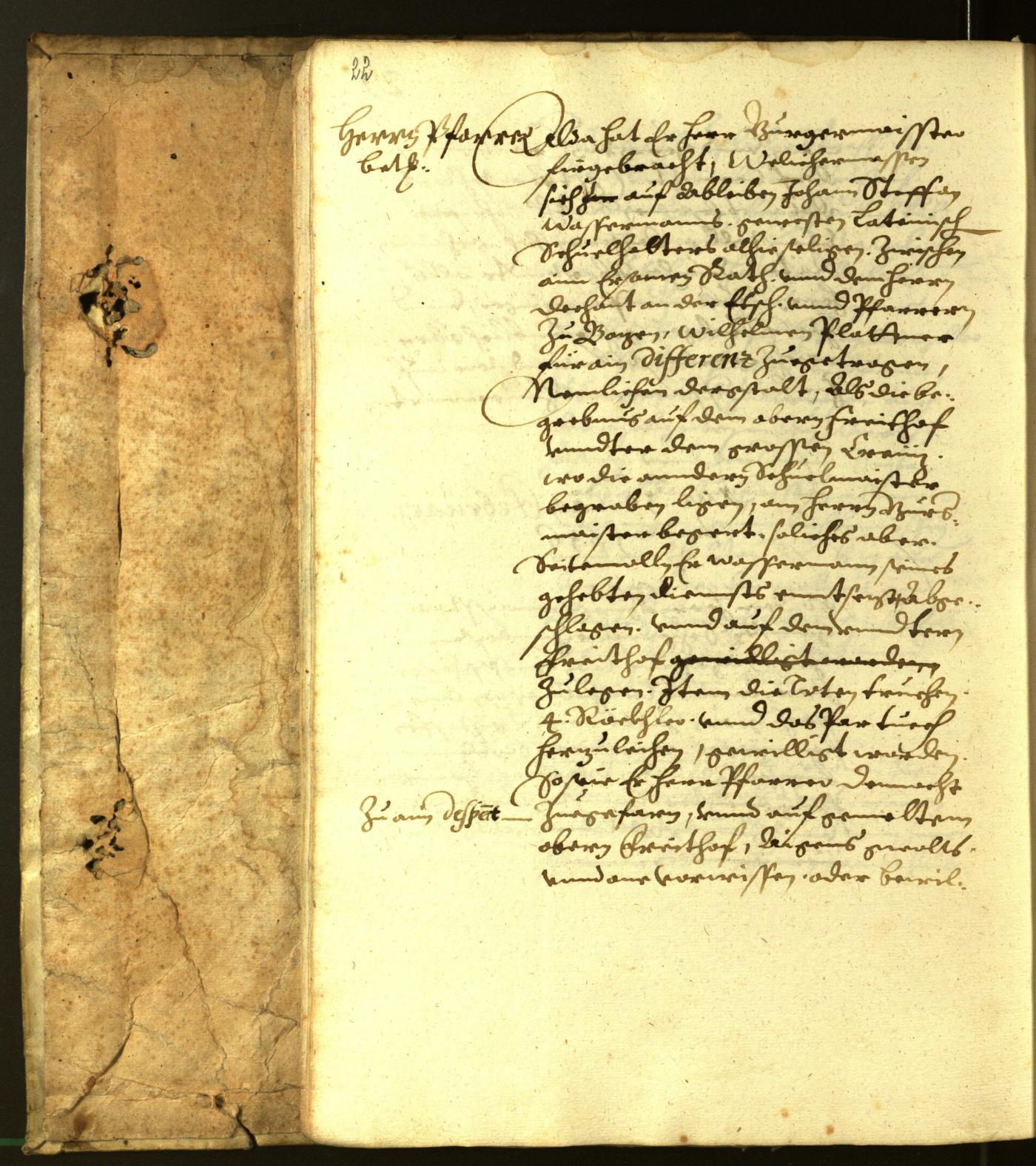 Stadtarchiv Bozen - BOhisto Ratsprotokoll 1616 