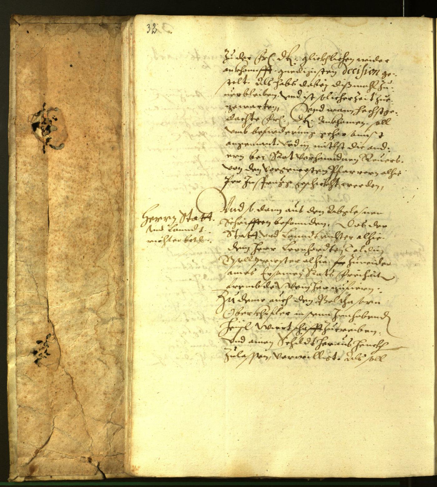 Stadtarchiv Bozen - BOhisto Ratsprotokoll 1616 