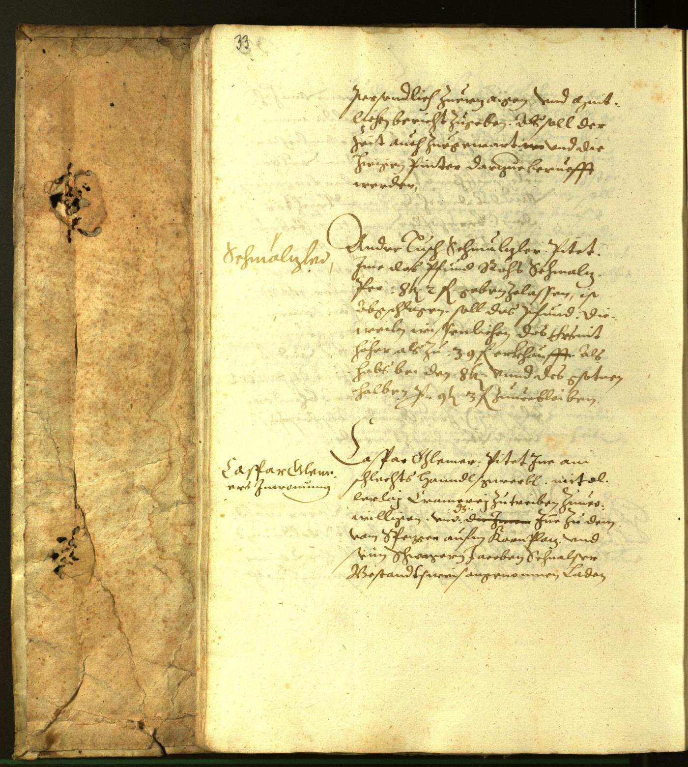 Civic Archives of Bozen-Bolzano - BOhisto Minutes of the council 1616 